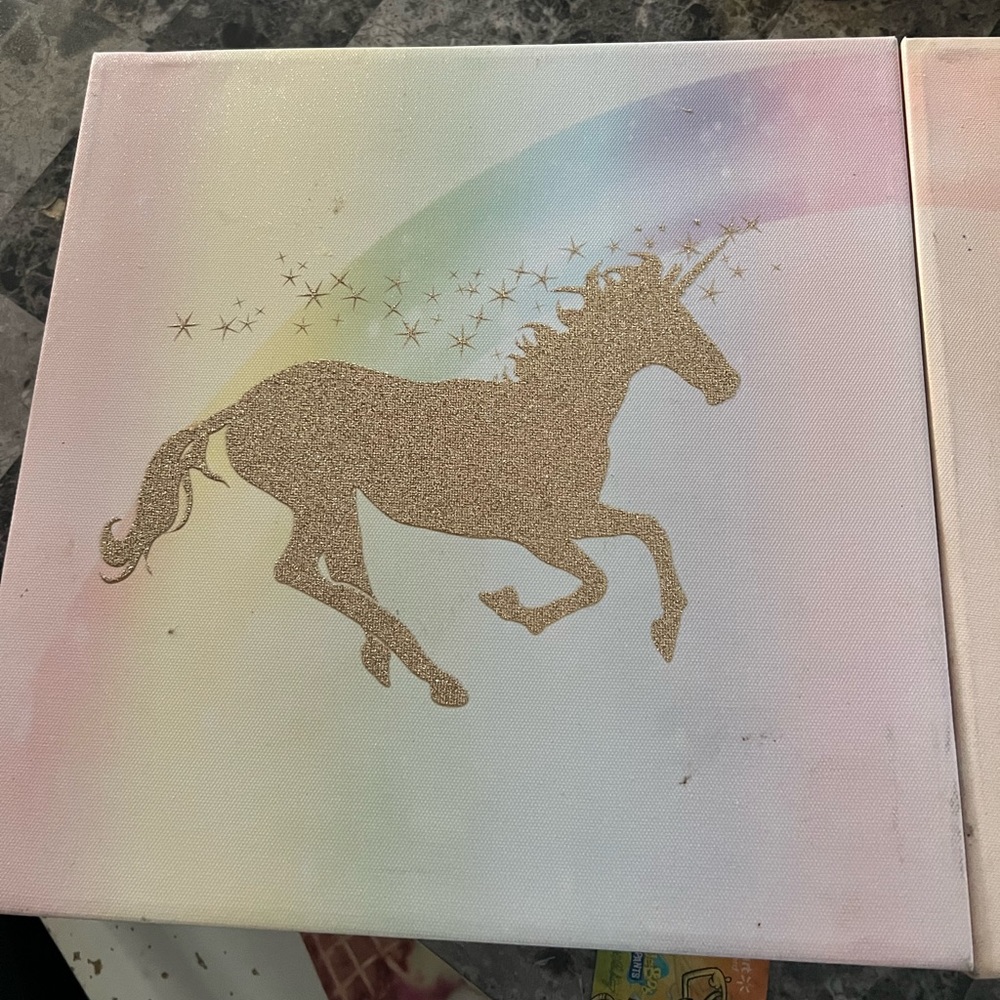 Unicorn Pictures for Girls Wall